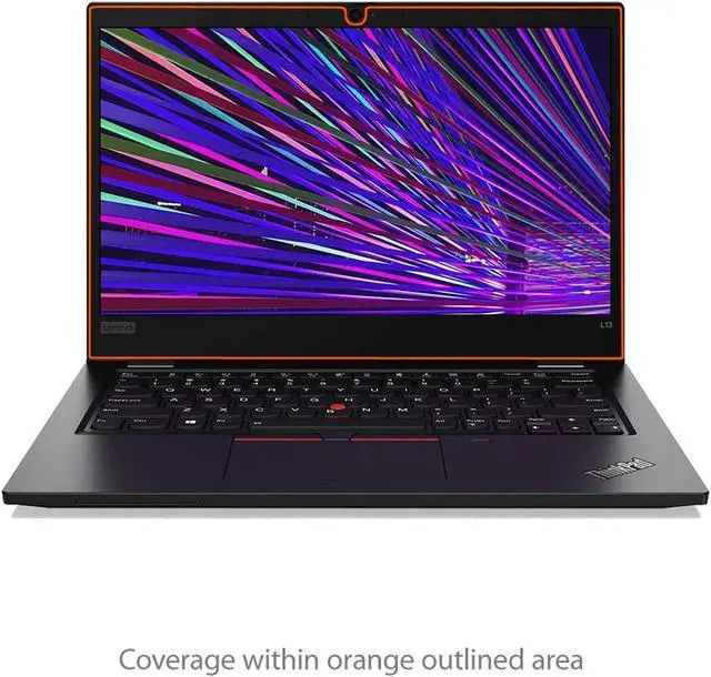 Alt view image 2 of 5 - BoxWave Screen Protector Compatible with Lenovo ThinkPad L13 Yoga 2-in-1 Gen 2 (13.3 in) - ClearTouch Anti-Glare (2-Pack), Anti-Fingerprint Matte Film Skin