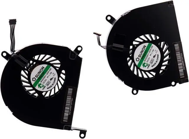 Alt view image 5 of 5 - Deal4GO CPU & GPU Graphics Cooling Fan 922-8702 922-8703 Replacement for MacBook Pro A1286 2008 2009 2010 2011 2012 2013
