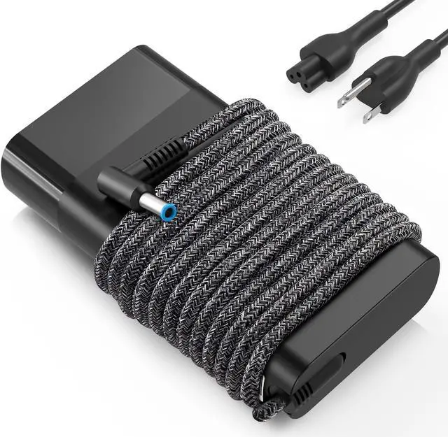 Main image of New Replacement hp 65w Laptop Charger for HP Spectre x360 13-4193nr 15-ap001nx 15t-ap000,HP ProBook Charger X360 11 G1 G2 G3 G4 G5 G6,Envy Pavilion Stream X360 13 15 17 15-1039wm Power Supply Cord