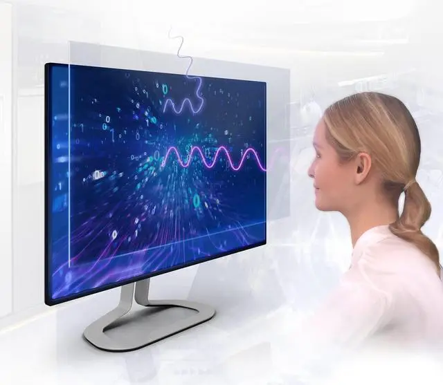 Main image of Premium Anti Blue Light and Anti Glare Screen Protector (3 Pack) for 17 Inches Desktop Monitor with Aspect Ratio 5:4. Filter out Blue Light and relieve computer eye strain to help you sleep better