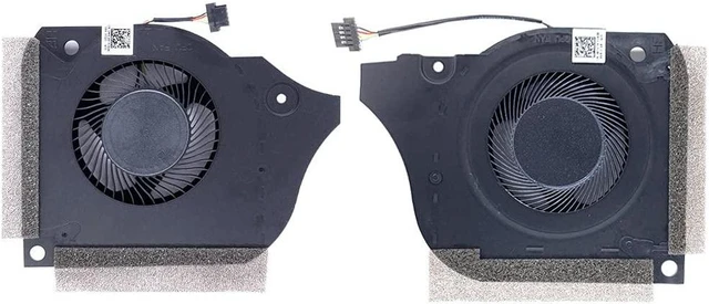 Replacement Cooling Fans For Dell G7-7590 / G5-5590 Laptop - 12V 1A 4-Pin Fans (2 Pack) - Not For 5V 0.5A Models