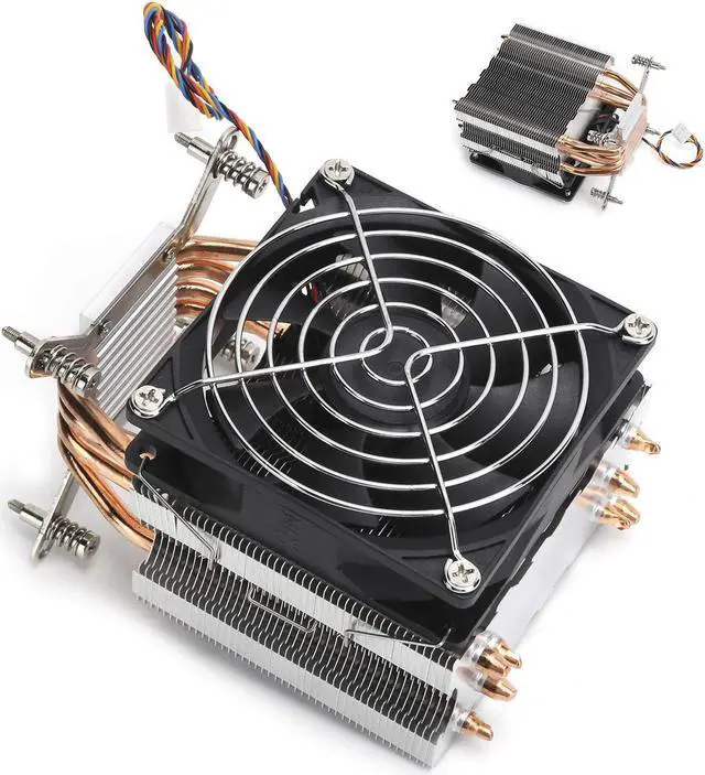 Alt view image 2 of 5 - CPU Cooling Fan,CPU Cooler Heat Sink Cooling Fan for LGA2011 1366 1150 1151 1155 1156 Computer Supplies,CPU Heat Sink Fan with Strong Heat Dissipation