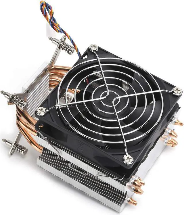 Alt view image 5 of 5 - CPU Cooling Fan,CPU Cooler Heat Sink Cooling Fan for LGA2011 1366 1150 1151 1155 1156 Computer Supplies,CPU Heat Sink Fan with Strong Heat Dissipation