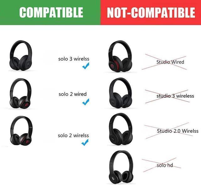 Alt view image 2 of 5 - Solo3 Headband Replacement Solo 3 Wireless Headband Replacement Repair Fix Parts Compatible with Solo3 Solo2 Wired/Wireless On-Ear Headphones (Rose Gold)