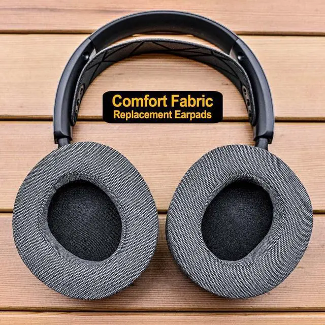Alt view image 5 of 5 - Nova Pro Wireless Replacement Ear Pads - Compatible with Steelseries Arctis Nova Pro Wireless by LTYIVABHTTW I Improved Durability & Sound (Comfort Gray Fabric)
