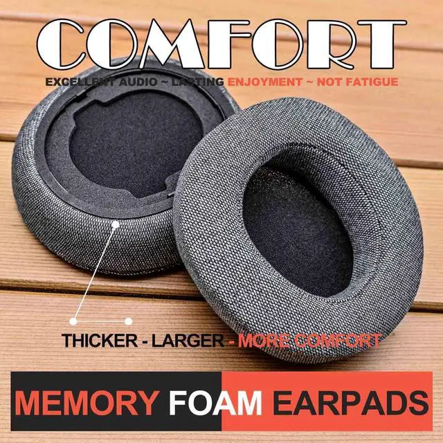 Alt view image 4 of 5 - Nova Pro Wireless Replacement Ear Pads - Compatible with Steelseries Arctis Nova Pro Wireless by LTYIVABHTTW I Improved Durability & Sound (Comfort Gray Fabric)