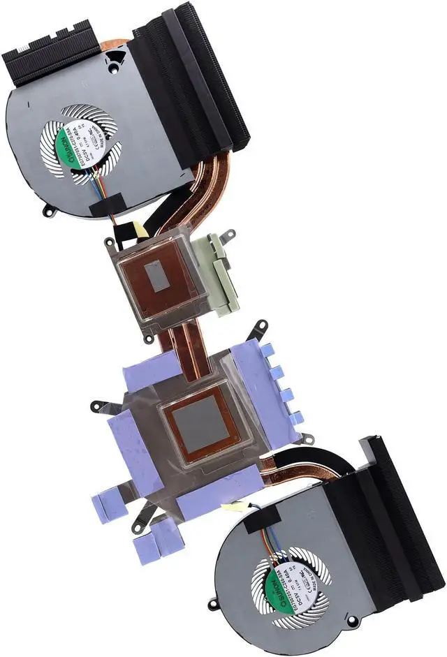 Alt view image 4 of 5 - Deal4GO CPU & GPU Graphics Cooling Fan w/Heatsink Thermal Assembly Y99WC Replacement for Dell Alienware 15 R3 15 R4 (with GTX 1060 1070 1080)