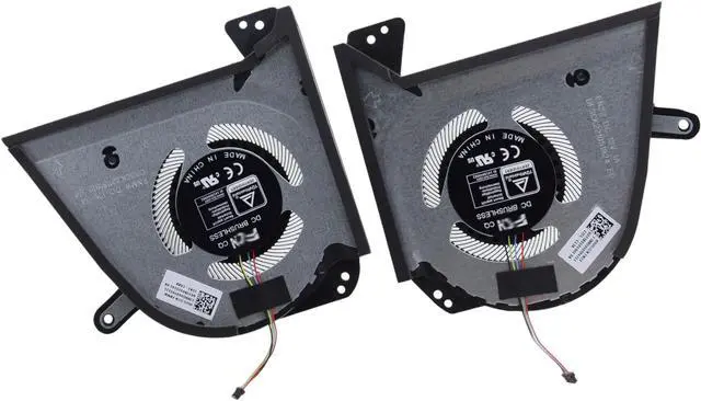 Alt view image 3 of 5 - Deal4GO 12V CPU Cooling Fan w/GPU Graphics Fan Replacement for ASUS ROG Zephyrus GA503QS GU603HE GU603HM GA503QR GA503QM GA503QS-BS96Q GU603HR
