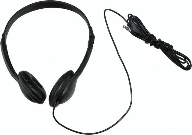 Alt view image 2 of 5 - Soundnetic SNCCV Bulk Classroom Headphones 10 Pack  Stereo Headphones with Leatherette Earpads & Volume Control, Black  Ideal for Schools