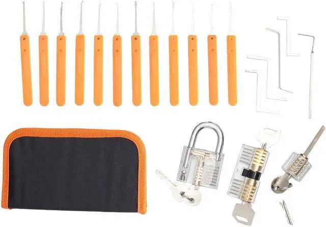 Main image of 1 Set 26PCS Handmade Unlocking Repairing Tools Set Professional Unlocking Tools