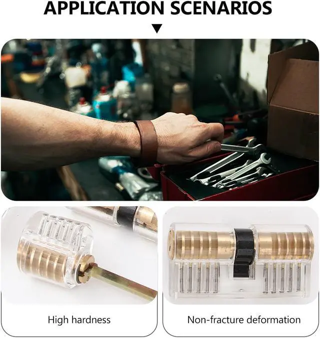 Alt view image 4 of 7 - 1 Set 26PCS Handmade Unlocking Repairing Tools Set Professional Unlocking Tools