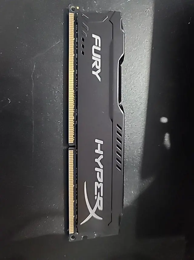 Alt view image 2 of 2 - HyperX FURY 8GB DDR3 1600 (PC3 12800) Memory Model HX316C10FB/8