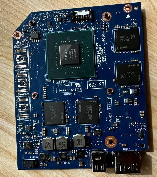 Alt view image 2 of 7 - N18P-Q3-A1 TJFRK LS-F595P Dell nVidia Quadro P2000 4GB GPU Card Video Card for Precision 7530 Laptop
