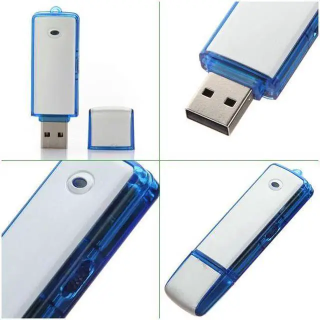 Alt view image 2 of 2 - USB SPY 8GB Flash Drive digital Audio voice Recorders Pen with Recording 150 hrs