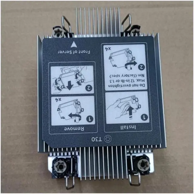 Alt view image 7 of 9 - For Proliant DL380 G10 Plus Server Standard Heatsink P26491-001 P14966-001 P14903-001