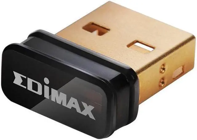 Alt view image 3 of 7 - Edimax Wi-Fi 4 802.11n Adapter for PC - New Version - Wireless N150 Nano USB Adapter Dongle 150Mbps Smallest Wi-Fi 4 Dongle Windows Mac OS Linux EW-7811Un V1