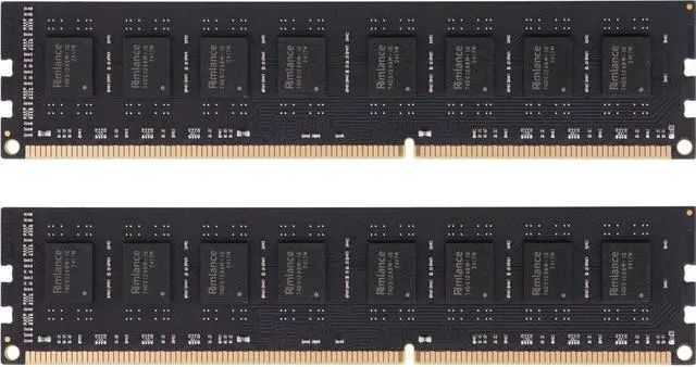 Alt view image 4 of 7 - Rimlance 8GB (2X4GB) 1.5V DDR3 1600MHZ PC3-12800 UDIMM 2RX8 Desktop Memory Kit