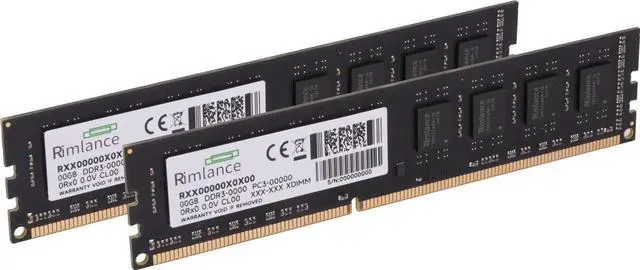 Alt view image 2 of 7 - Rimlance 8GB (2X4GB) 1.35V DDR3 1333MHZ PC3-10600 UDIMM 2RX8 Desktop Memory Kit