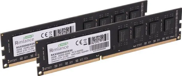 Alt view image 2 of 7 - Rimlance 8GB (2X4GB) 1.35V DDR3 1600MHZ PC3-12800 UDIMM 2RX8 Desktop Memory Kit