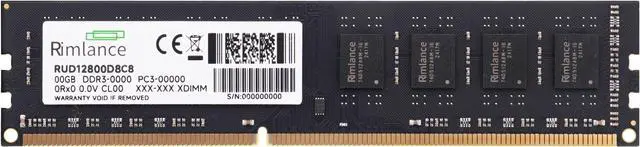 Alt view image 2 of 4 - RIMLANCE 8GB RAM Replacement for CT102464BD160B  DDR3L-1600 (PC3L-12800) 1.35V 2Rx8 Desktop Memory Model