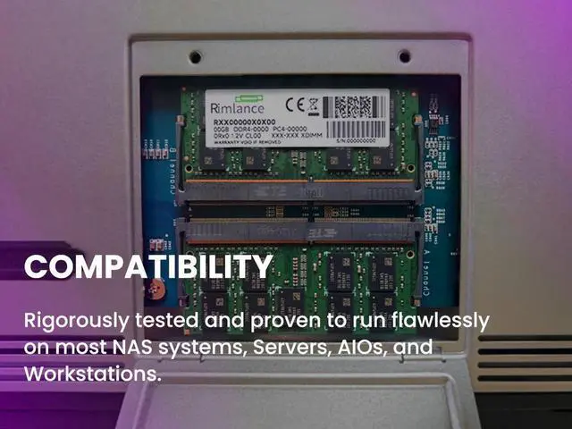 Alt view image 4 of 6 - RIMLANCE RAM 32GB (1X32GB) 1.2V DDR4 3200MHz PC4-25600 ECC SODIMM 2RX8