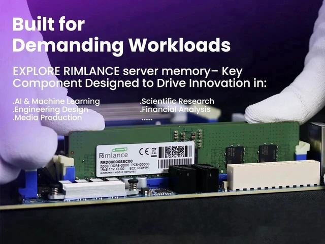 Alt view image 2 of 2 - RIMLANCE 768GB (16 x 48GB) DDR5 6400MHz PC5-51200 2Rx8 1.1V 288-PIN ECC RDIMM Registered Server Memory Kit