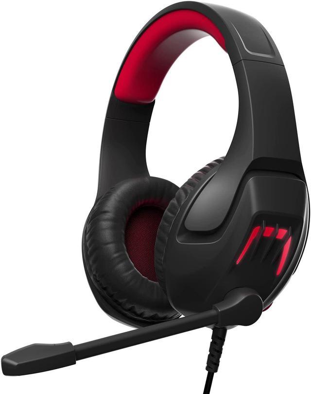 Gaming Headset Xbox One Headset with Stereo Surround Sound,PS4 Gaming  Headset with Mic & LED Light Noise Cancelling Over Ear Headphones  Compatible