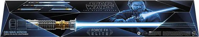 Main image of Hasbro F3906 Star Wars The Black Series Obi-Wan Kenobi Force FX Elite Lightsaber