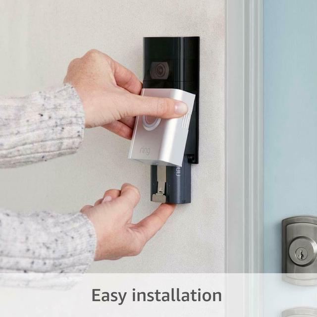 Alt view image 6 of 7 - Ring Video Doorbell 3 with Echo Show 5 (Charcoal)
