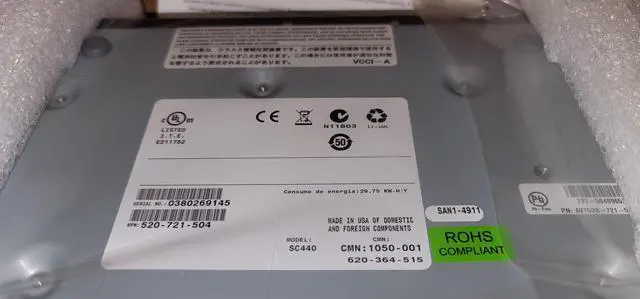 Alt view image 6 of 8 - Avocent SC440-001 SwitchView SC 1 x 4 Secure KVM Desktop Appliance