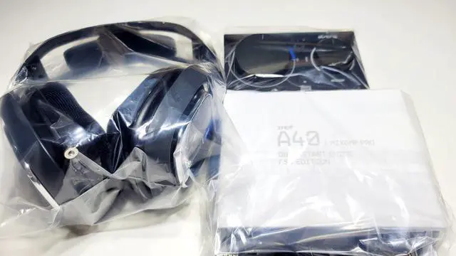 Alt view image 4 of 12 - ASTRO Gaming A40 TR Headset + MixAmp Pro TR for PS5, PS4 and PC-Black/blue