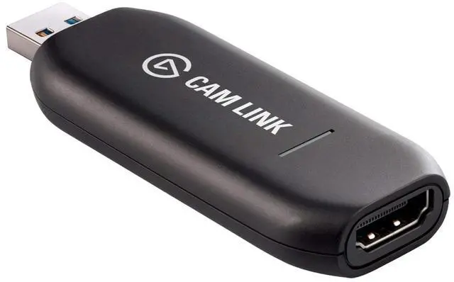 Main image of Elgato Cam Link 4K  Broadcast Live, Record via DSLR, Camcorder, or Action Cam, 1080p60 or 4K at 30 FPS, Compact HDMI Capture Device, USB 3.0