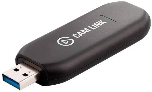 Alt view image 2 of 2 - Elgato Cam Link 4K  Broadcast Live, Record via DSLR, Camcorder, or Action Cam, 1080p60 or 4K at 30 FPS, Compact HDMI Capture Device, USB 3.0