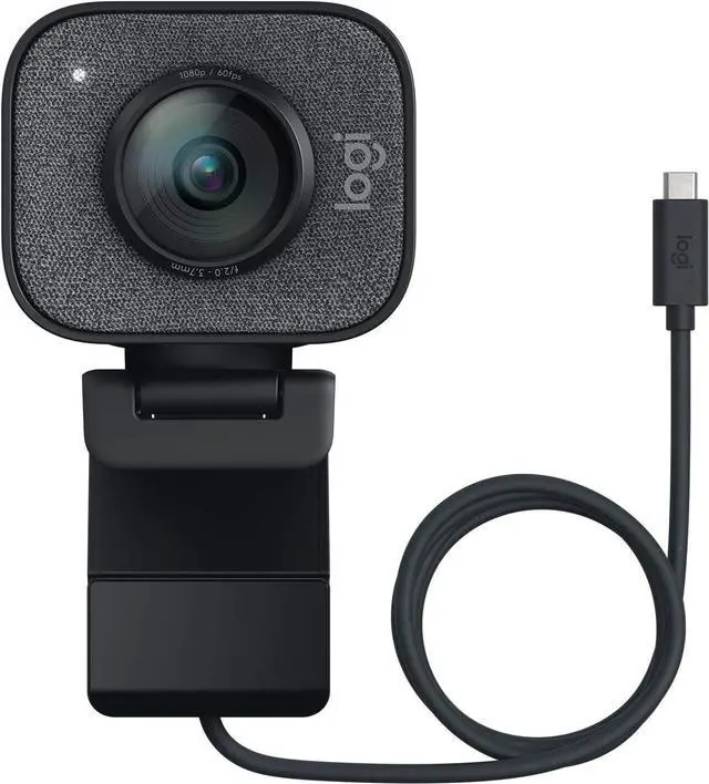 Main image of Logitech StreamCam, 1080P HD 60fps Streaming Webcam with USB-C and Built-in Microphone