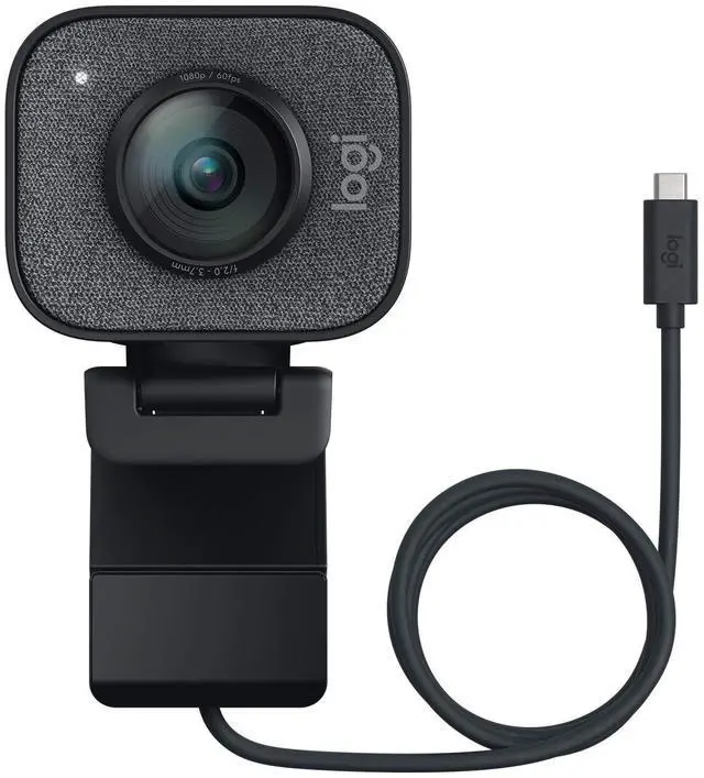 Alt view image 3 of 3 - Logitech StreamCam, 1080P HD 60fps Streaming Webcam with USB-C and Built-in Microphone