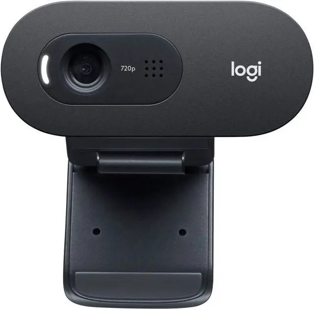 Alt view image 2 of 2 - Logitech - C505 HD Webcam - Black