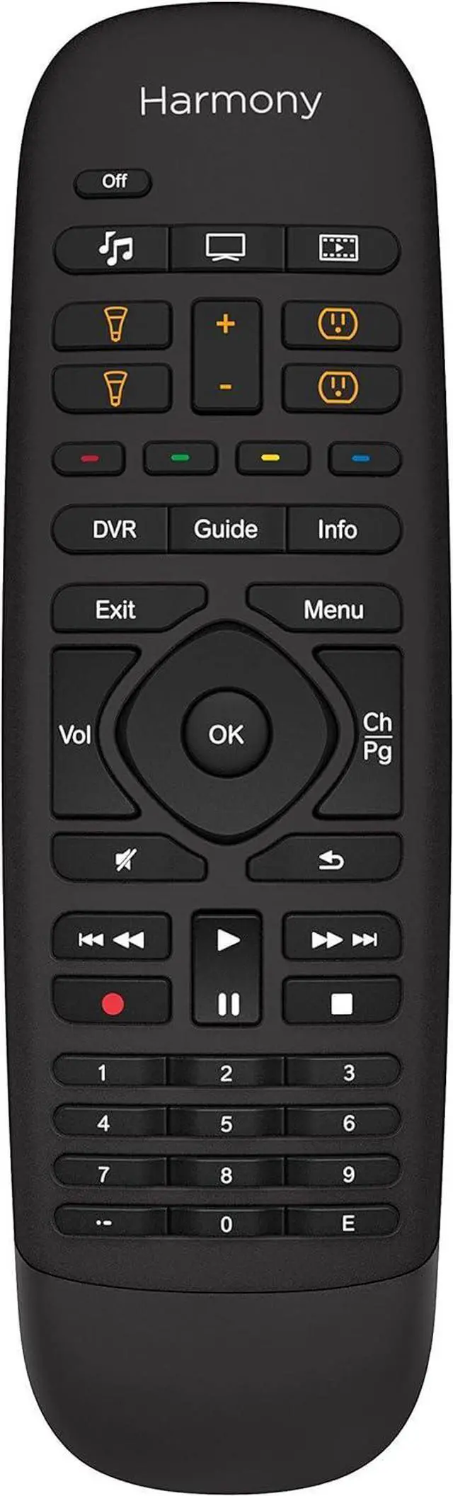 Alt view image 2 of 4 - logitech Harmony Companion All In One Remote Control for Smart Home and Entertainment Devices (Black) (Renewed)