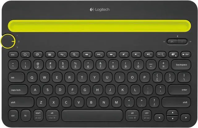 Main image of Logitech Keyboard K480 Bluetooth Wireless Multi-Device Keyboard with Phone Holder Slot for Windows Mac OS iOS Android