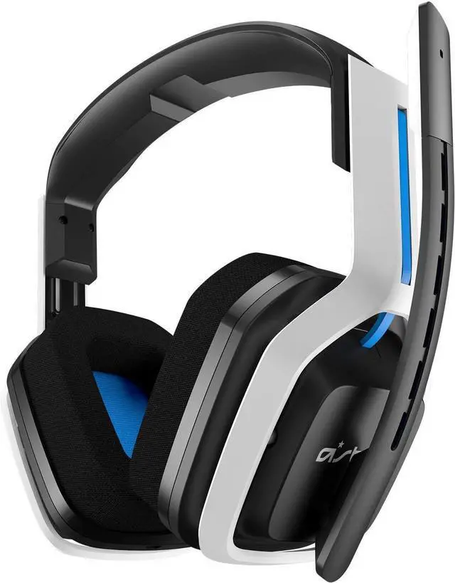 Alt view image 5 of 7 - ASTRO Gaming A20 Wireless Headset Gen 2 for PlayStation 5, PlayStation 4, PC & Mac - White/Blue