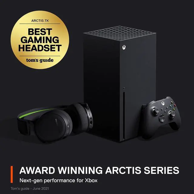 Alt view image 2 of 7 - SteelSeries Arctis 7X+ Wireless Next-Gen Gaming Performance Headset on Xbox Series X|S with 30 Hour Battery, USB-C Charging and Seamless Multi-Platform Compatibility