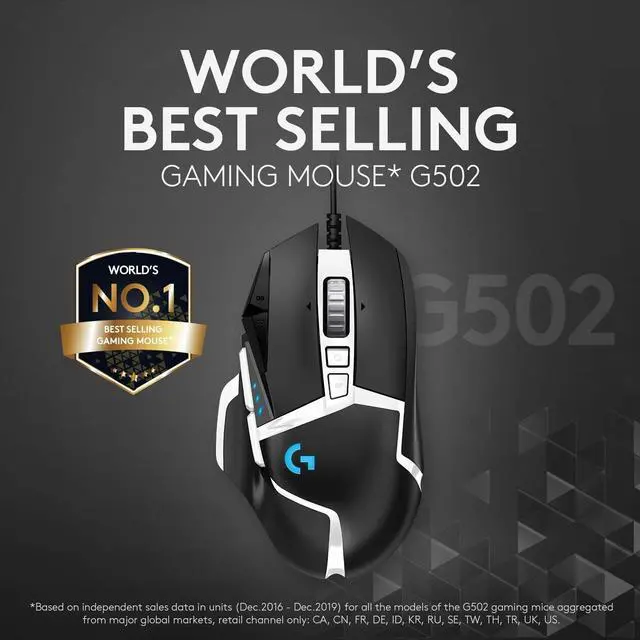 Alt view image 2 of 5 - Logitech G502 SE Hero High Performance RGB Gaming Mouse with 11 Programmable Buttons