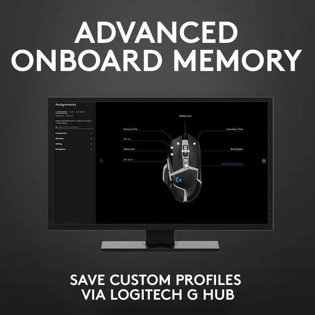 Alt view image 5 of 5 - Logitech G502 SE Hero High Performance RGB Gaming Mouse with 11 Programmable Buttons
