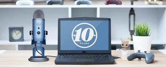 Alt view image 3 of 7 - BLUE MICROPHONES - YETI - 10TH ANNIVERSARY EDITION USB MULTI-PATTERN ELECTRET CONDENSER INSTRUMENT AND VOCAL MICROPHONE