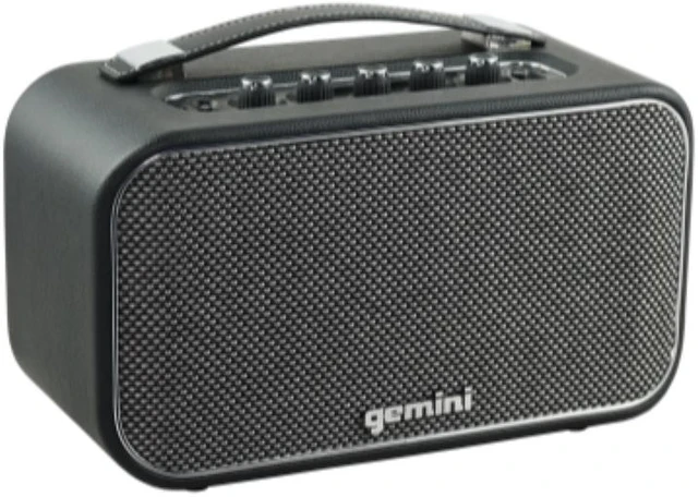 Alt view image 5 of 16 - Gemini GTR-300 GTR Portable Bluetooth Speaker (GTR-300, 60 Watts, Guitar and Microphone Inputs)