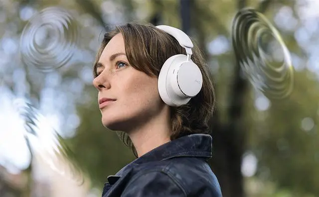 Alt view image 5 of 7 - AKG N9 Hybrid - Wireless Over-Ear Noise Cancelling Headphones, 2.4GHz USB-C dongle and BT, Hi-Res Quality AKG Sound, True Adaptive Noise Cancelling, Zoom Certified Superior Call Quality (Black)