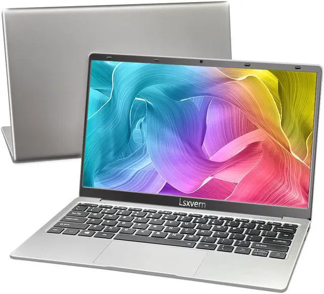 Alt view image 4 of 7 - Lsxvern A1 14.1" Laptop Notebook Computer PC, 8 GB RAM 256 GB SSD, Windows 10 Pro FHD Screen Intel Celeron J3455 Quad Core Lighter and Thinner Laptop Computer, Type-C, HDMI, USB 3.0