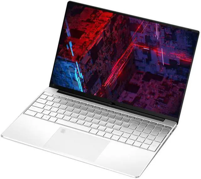 Alt view image 4 of 5 - 15.6 Inch IPS Sceren Windows 10 Pro Fingerprint Locks Intel 16GB RAM 256GB RAM Dual WiFi 2.4G/5.0G Laptop