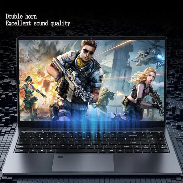 Alt view image 4 of 7 - Lsxvern GTX 1060 Solitary Display 15.6" Screen 16GB Laptop Windows11 Pro System 512GB Notebook Intel Celeron Office Computer