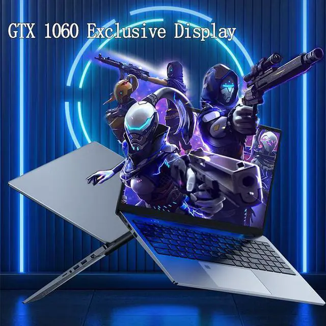 Alt view image 6 of 7 - Lsxvern GTX 1060 Solitary Display 15.6" Screen 16GB Laptop Windows11 Pro System 512GB Notebook Intel Celeron Office Computer
