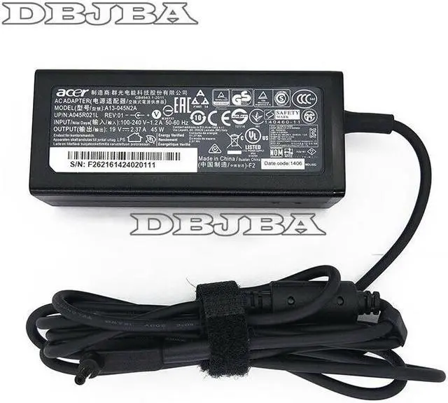 Alt view image 5 of 7 - DBTLAP Laptop AC Adapter For Acer Chromebook C720 C720p C740 3.0*1.1mm charger